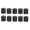 qfix Spacer sleeves for M8 screws, length 12 mm, plastic, black, set of 10