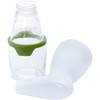 Prepara Simply Mist Olive Oil Sprayer, Chrome Band, White/Green