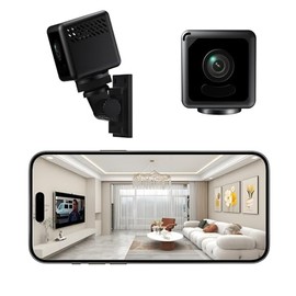 Mini Camera 1080P WiFi Cameras -Cam with Night Vision & Motion Detection, Wireless Indoor Security Camera for Pet/Baby/Nanny,App Live Feed, Smallest Smart for Home Monitoring