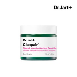 Dr. Jart+ 닥터자르트 시카페어 슬리페어 인텐시브 수딩 리페어 마스크 75ml (+10ml+트리트먼 Dr. Jart+ Cicapair Sleepair Intensive Soothing Repair Mask 75ml (+10ml+Treatment)