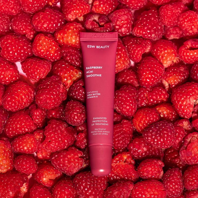 ESW Beauty Raspberry Acai Smoothie Lip Treatment - Rich Berry
