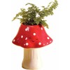 Streamline Imagined Mushroom Tall Planter
