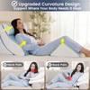 WSOFRALC 5PCS Orthopedic Wedge Pillow Set for After Surgery