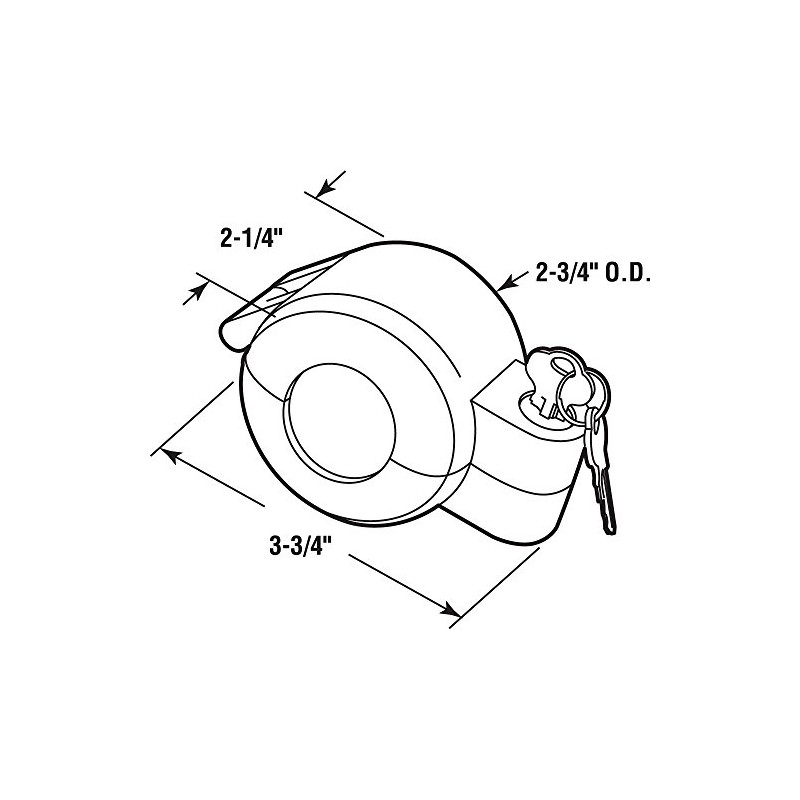 Prime-Line S 4180 Door Knob Lock-Out Device – Prevents Turning