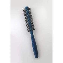 Tredoni 33 mm 100% Natural Boar Bristle Hair Brush Extra Firm - Blow Dry Round Brush (33 mm)