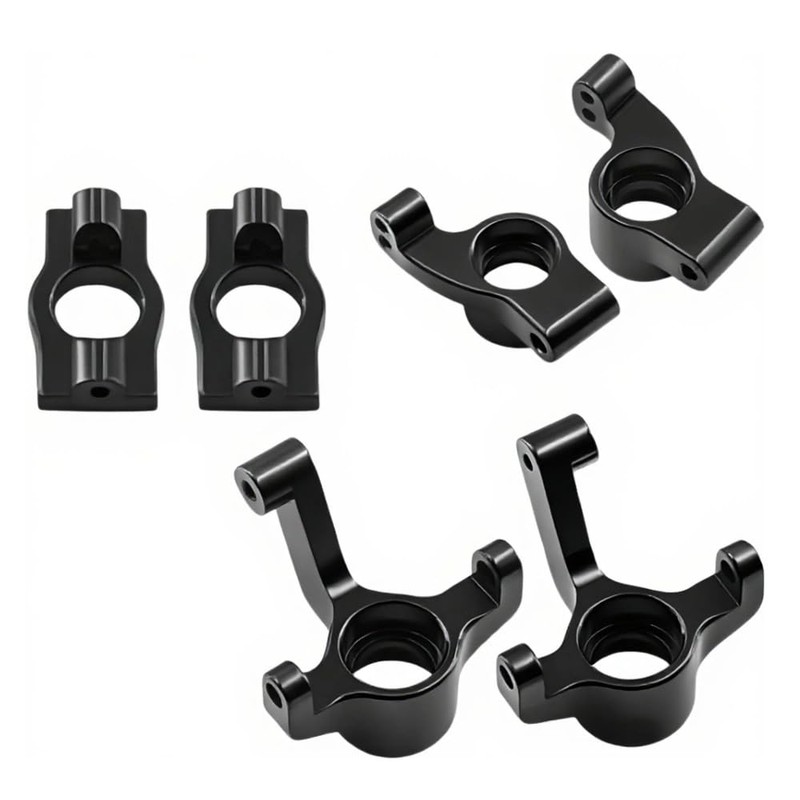 Front Steering Knuckles, Caster Blocks C Hubs and Rear Hubs