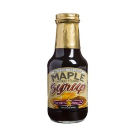 Nature's Hollow, Sugar-Free Maple Flavored Syrup, 10 Ounces Each, Non GMO, Keto Friendly, Vegan and Gluten Free - 2 Pack