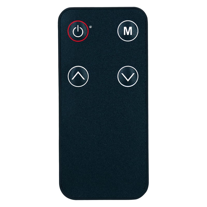 Replacement Remote Control for prokonian Electric Fireplace Heater SP2320-IR-FGPBBT,SP5560,SP2818-HE-FGPB,with Wall