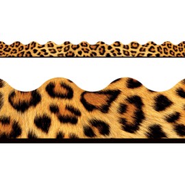 Trend Leopard Terrific Trimmers, Bulletin Board Borders, 39 Feet