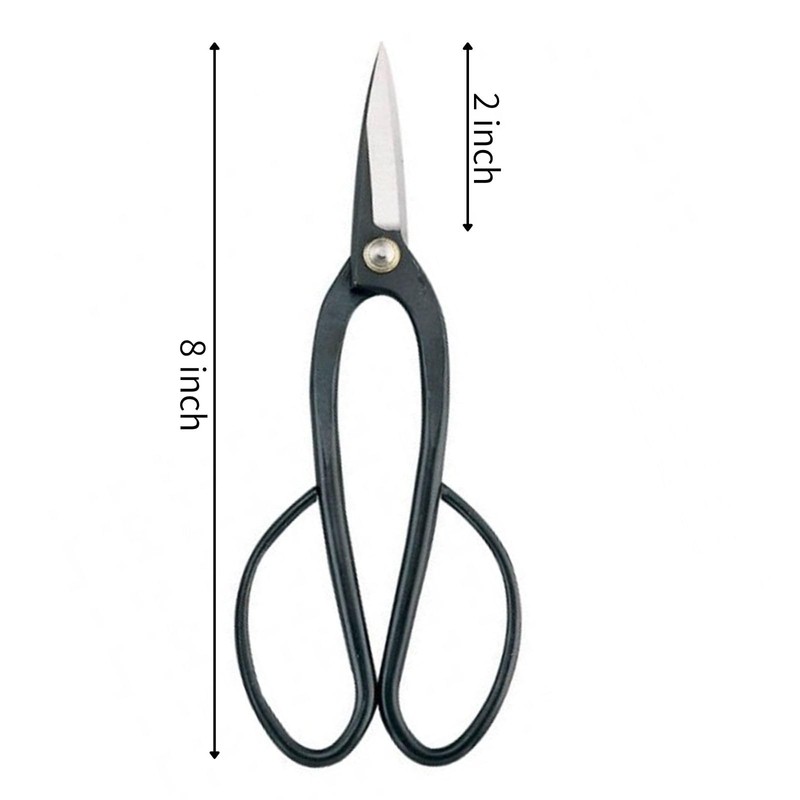Japanese Bonsai Trimming Scissors, Professional Garden Pruning Shears