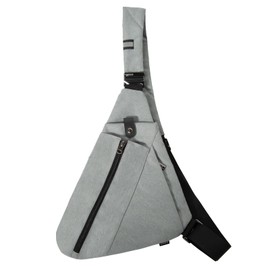 OSOCE Sling Bag for Women Men,RFID Crossbody Hiking Backpack Chest Shoulder Tactical Bag with Water Bottle Bag for Travel Sports