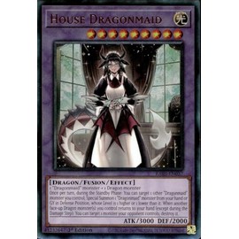 House Dragonmaid (PUR) - RA03-EN037 - Prismatic Ultimate Rare - 1st Edition
