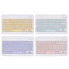 10-inch Wireless BT Keyboard Three-system Universal Colorful Rechargeable BT Keyboard