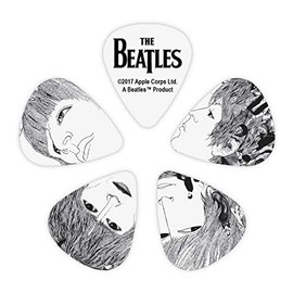 D'Addario Beatles púas de guitarra, Revolver, Heavy, Juego de 10