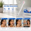 Mini Cepillos de Dientes Desechables 5 en 1 con Hilo
