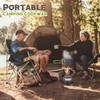 Gurukim Camping Cookware Kit Camping Pot and Pan Set with