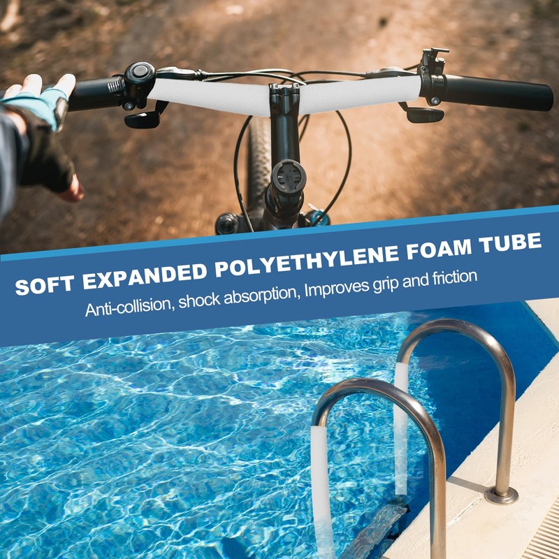 PATIKIL Pipe Insulation Foam Tube, Heat Preservation Foam Pipe Outdoor