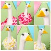 Geelin 7 Pcs Porch Goose Outfit Eyelash for 23/17'' Plastic