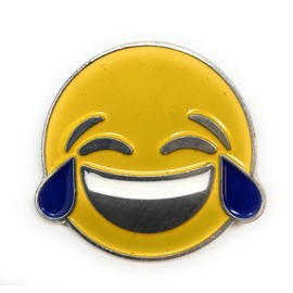 Bulk 25 Pack of Crying LOL Laugh Out Loud Emoji Lapel Pins - Perfect for Employee Recognition or Student Achievement Rewards