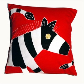 The Africa House Small Zebra Cushion Cover