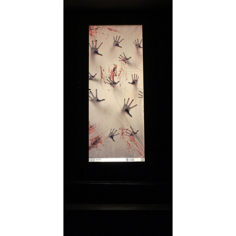 JOYIN Joiedomi Halloween Haunted House Decoration Window Door Cover Zombie