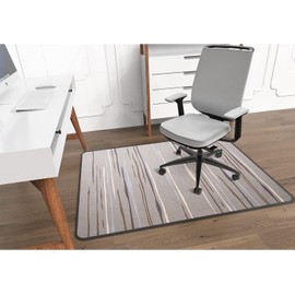Heavy Duty Office Chair Mat for Carpet and Hardwood Floor Bohemian Desk Chair Mat Rug 36'' x 48'' Jacquard Woven Surface Floor mats for Office Home