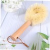 Ipetboom Dry Brushing Cleaning Brush Pot Brush Household Wooden Bath