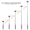 Xiaokeis Back Scratcher, Portable Extendable Stainless Steel Telescoping Back Scratchers