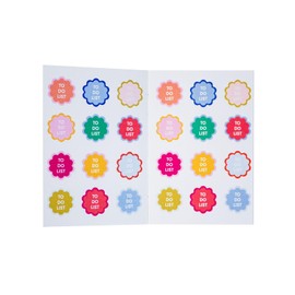 The Full Planner Motivational Sticker Pack – 200+ Original Stickers for Hobbies, Foods, Pets & More, 24 GSM Glossy Paper, A5 Size