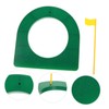 Totority 2pcs Practice Putting Cup Random Flag Lightweight Golf Training