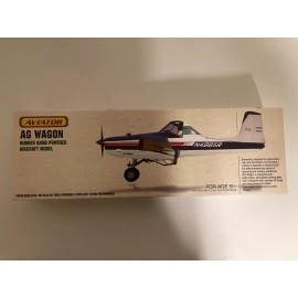 Aviator - AG Wagon Rubber Band Elastic Powered Glider Airplane DIY Toys