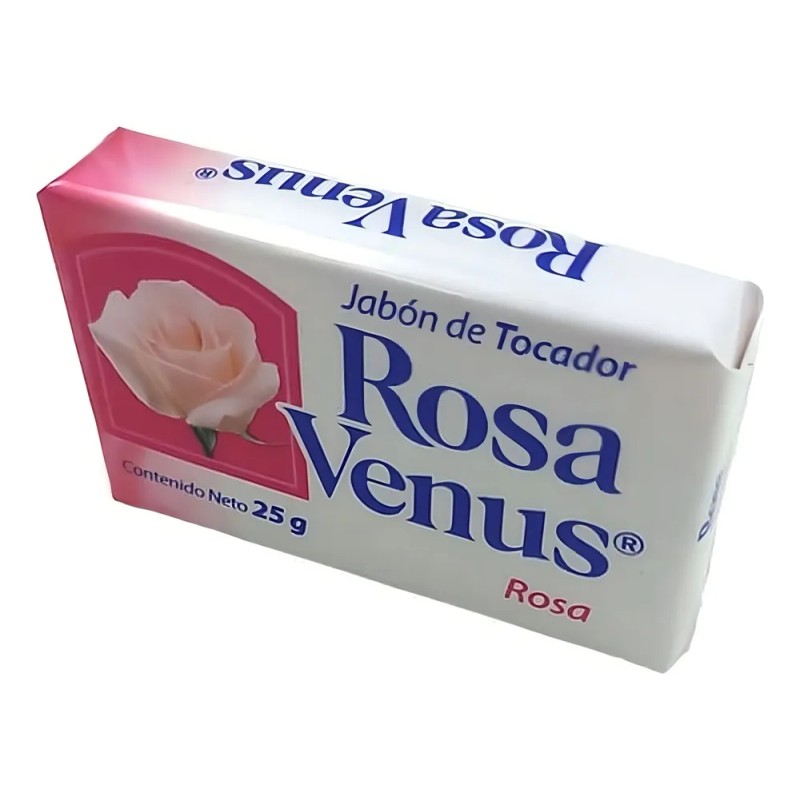 Jabón Tocador Rosa Venus 25g La Corona Antibacterial