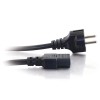 C2G 8 Foot Black European Power Cord for PC Monitor