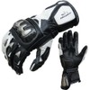 PROANTI Racing Pro Motorcycle Gloves White (L)