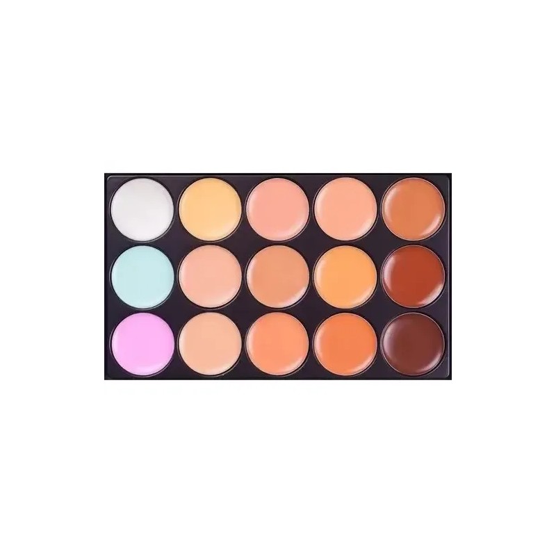 Paleta De 15 Correctores Maquillaje Alta Cobertura