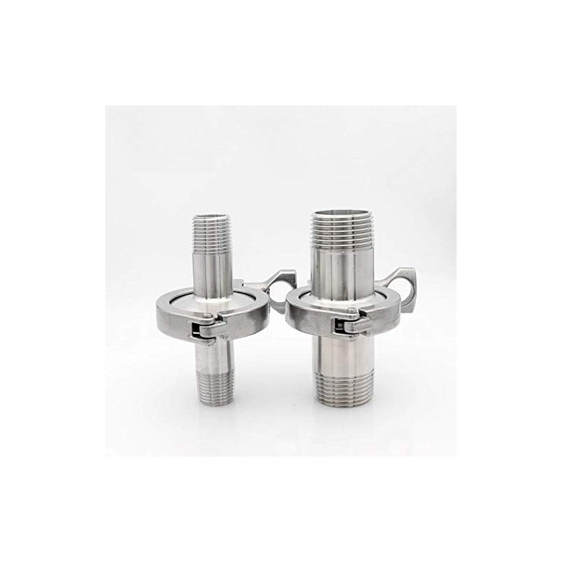Beduan Stainless Steel 3/4 Inch NPT Male Threaded Sanitary Pipe