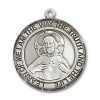 Bliss Sterling Silver Scapular Catholic Medal Pendant Necklace 24" Chain