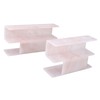 2Pcs Tweezers Organizer Rack 6 Holes and 8 Holes Plastic