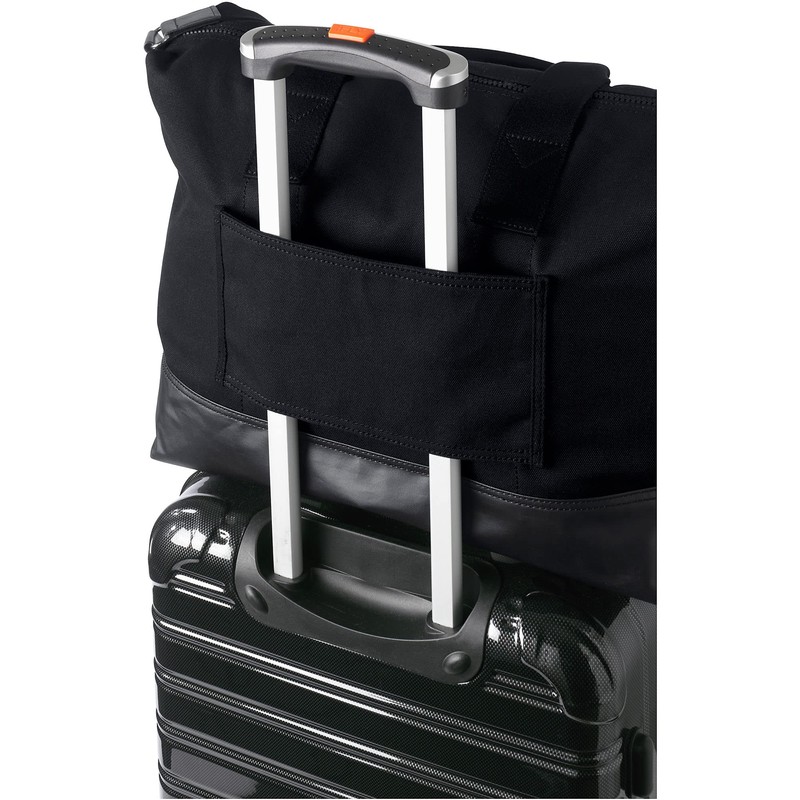 Lands' End Print Canvas Weekender Black One Size