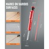 Nicpro 5 Pack Carpenter Pencil with Sharpener, Mechanical Pencils Set