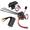 Waterproof 3660 3800KV Brushless Motor 80A Brushless ESC Heatsink Combo