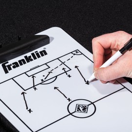 Franklin Sports Dry-Erase Coaching Clipboard - Includes Dry-Erase Marker and Eraser