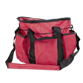 Tack Shack of Ocala HKM Grooming Bag and Tote Organizer for Horses (Red)