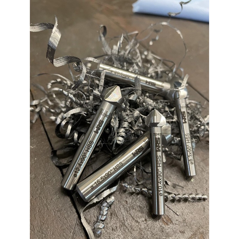 WRS Countersink DIN 335/C, HSS, Precision Design, Made in Germany,