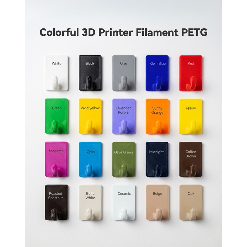 SUNLU PETG Filament 2KG, High Strength PETG 3D Printer Filament
