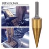 Twist Firewood Splitter Wood Cone Punch Drill Bit Hex Shank