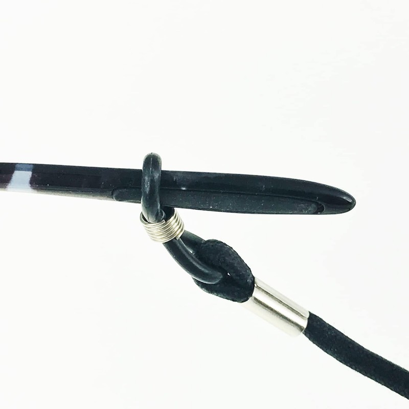 Swans AMZ-A-76 BK Eyeglass Strap, Black, Glasses Cord, Glasses Chain