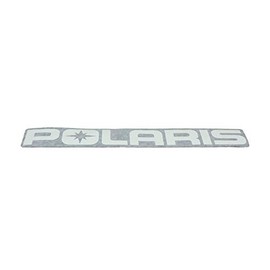 Polaris"POLARIS" Tailgate Decal, White, Genuine OEM Part 7175576, Qty 1