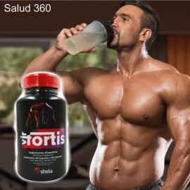 Vir Fortis Suplemento Para Aumentar Masa Muscular C/90 Cap Sabor Sin Sabor