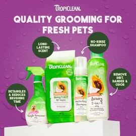 TropiClean Hypo Allergenic Pet Shampoo, 20 Ounce                                                                                                      